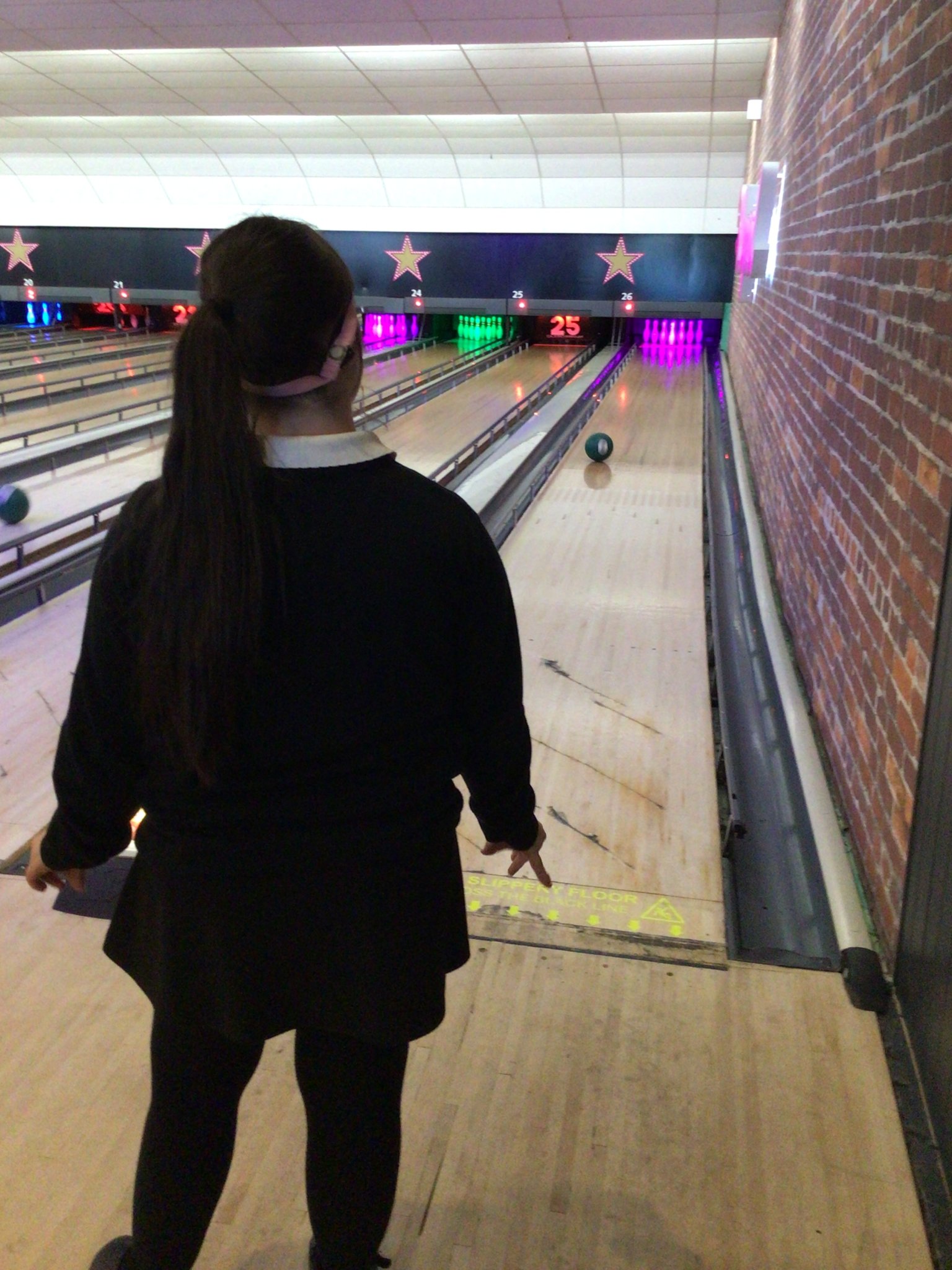 Image of Hard of hearing bowling event