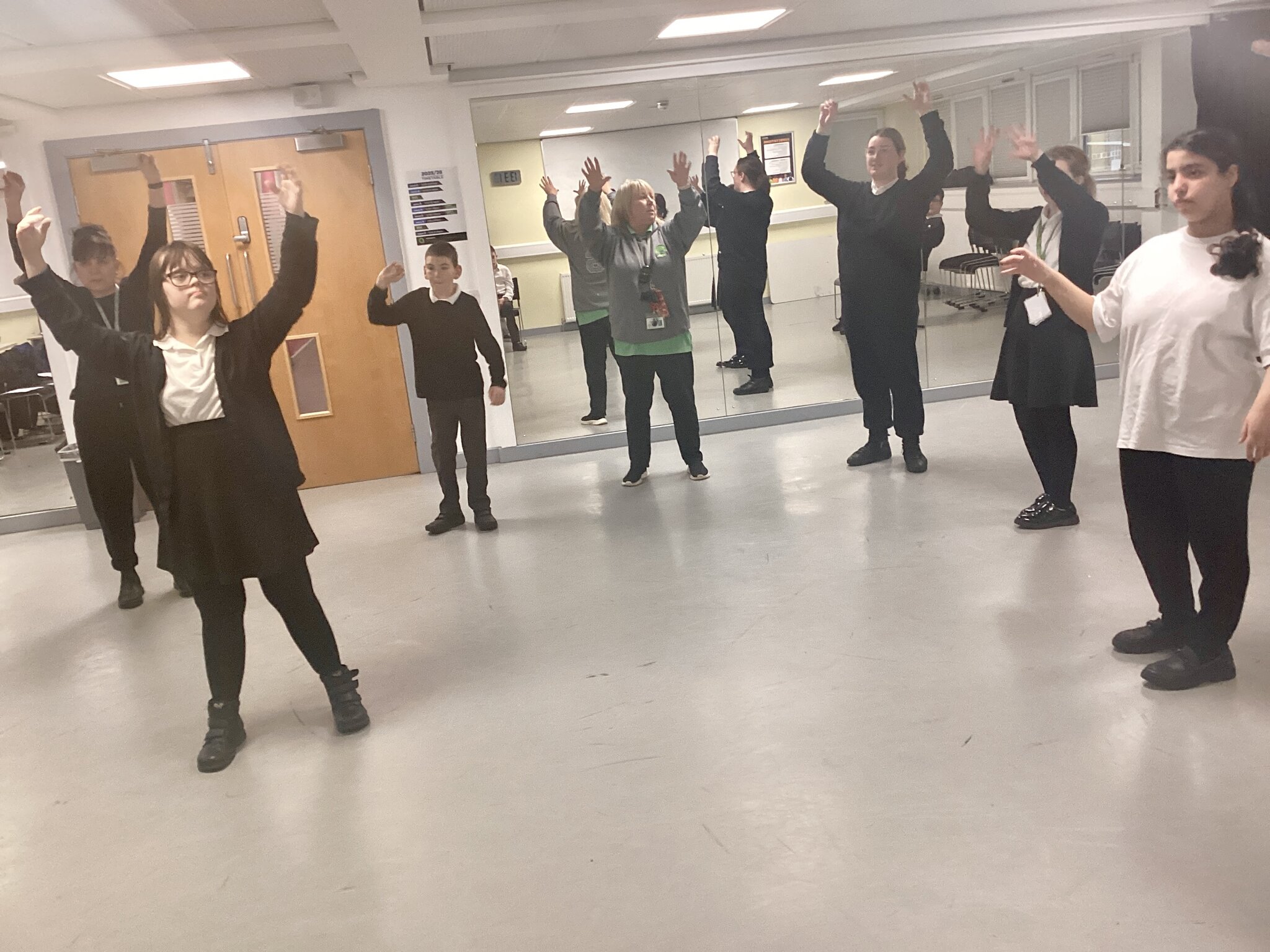 Image of 10P visit Preston College for some Christmas fun