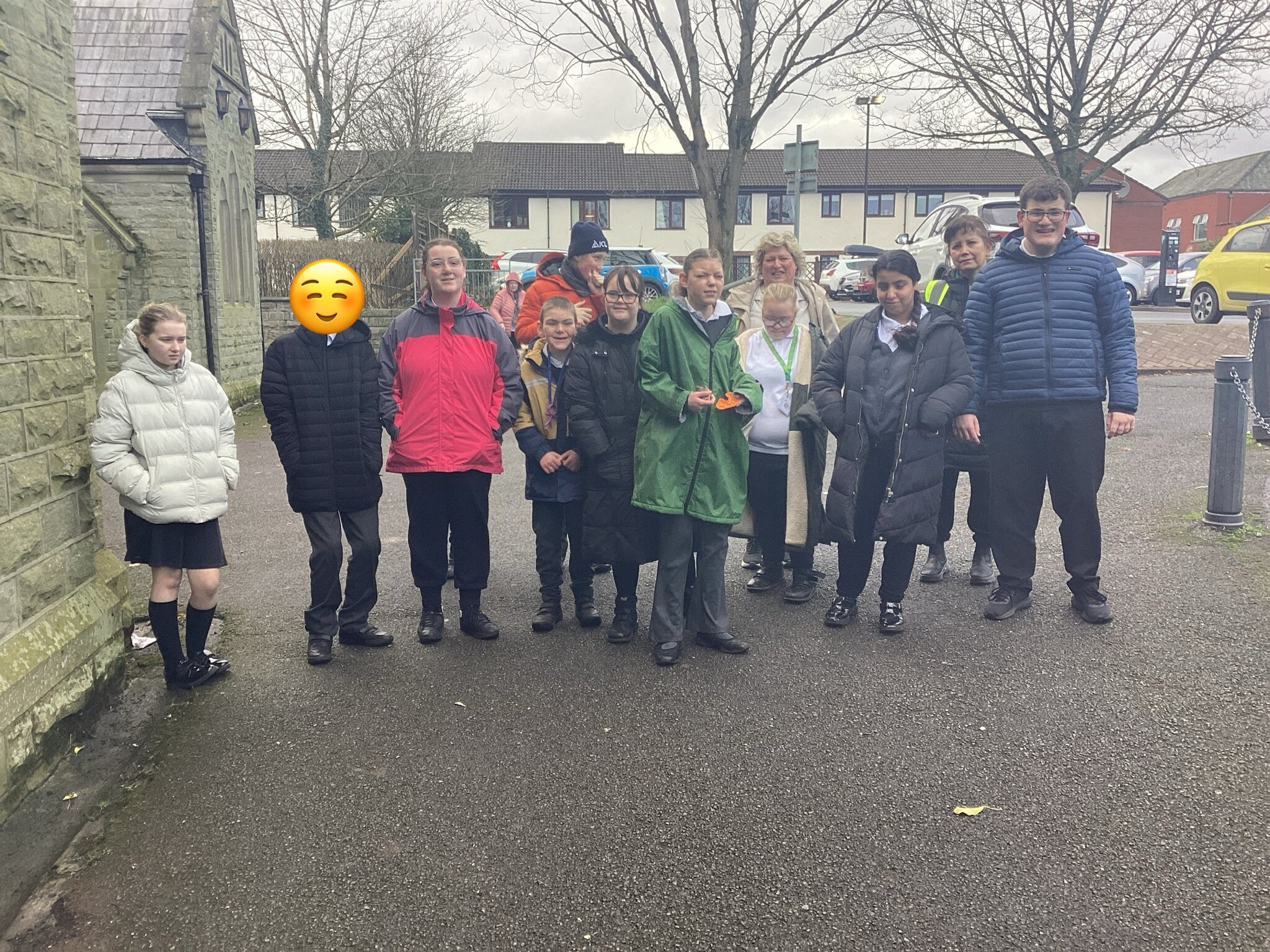 Image of 10P visit St Mary’s Church for World Religion Week. 