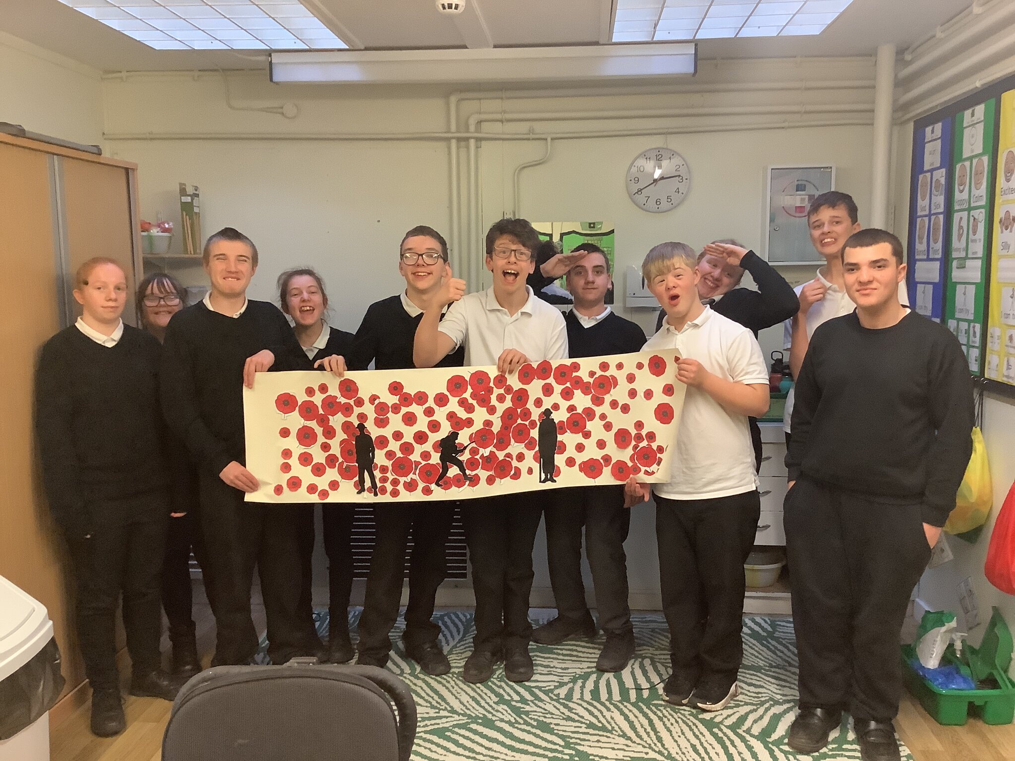 Image of Remembrance Day in 10A