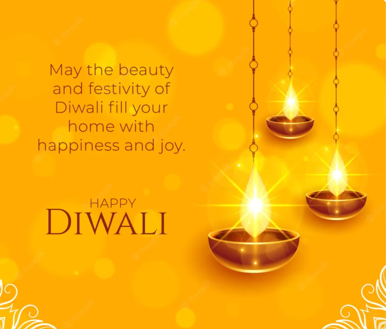 Image of Diwali in 8A.