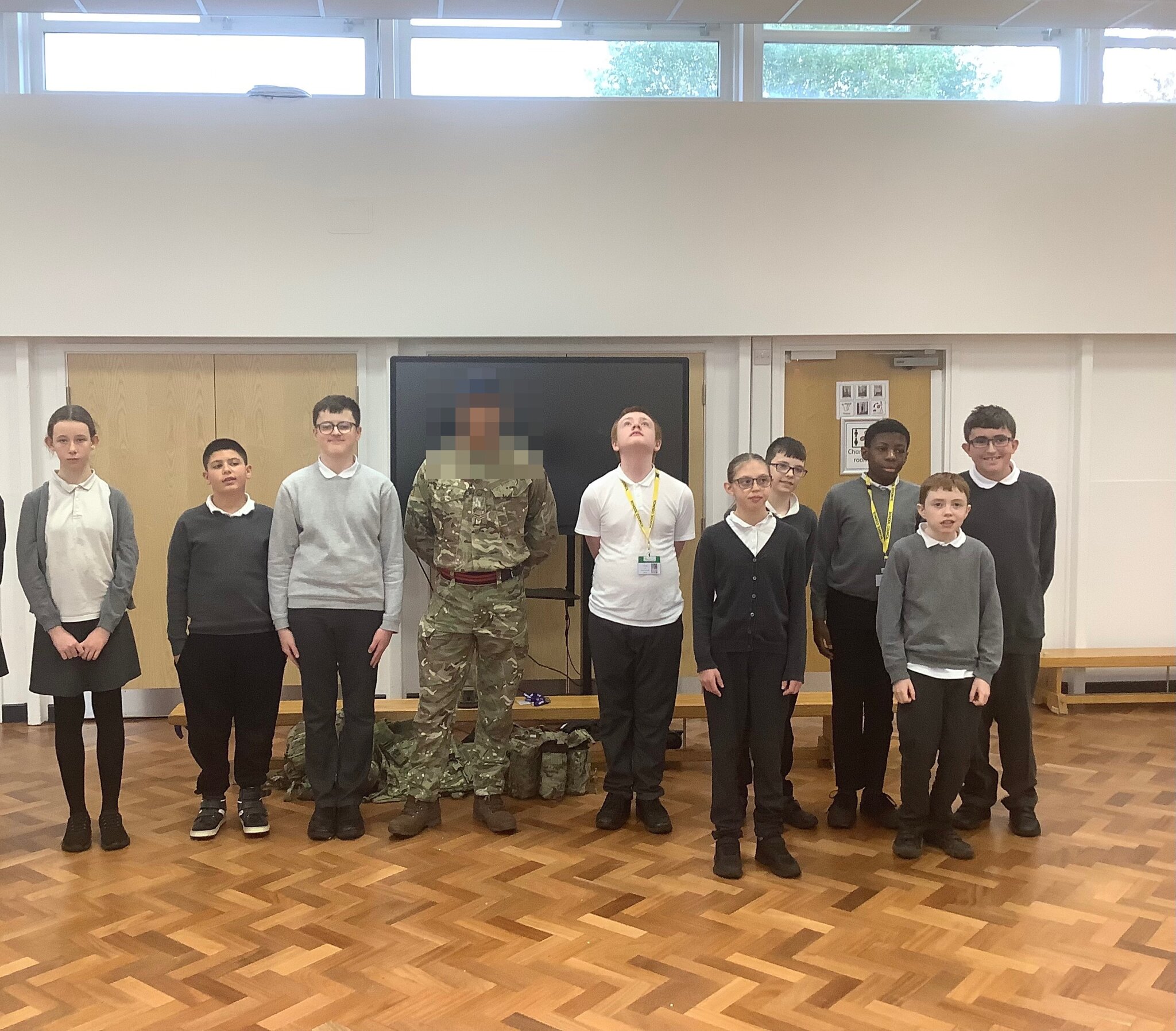 Image of ATTENTION! A very special visitor.