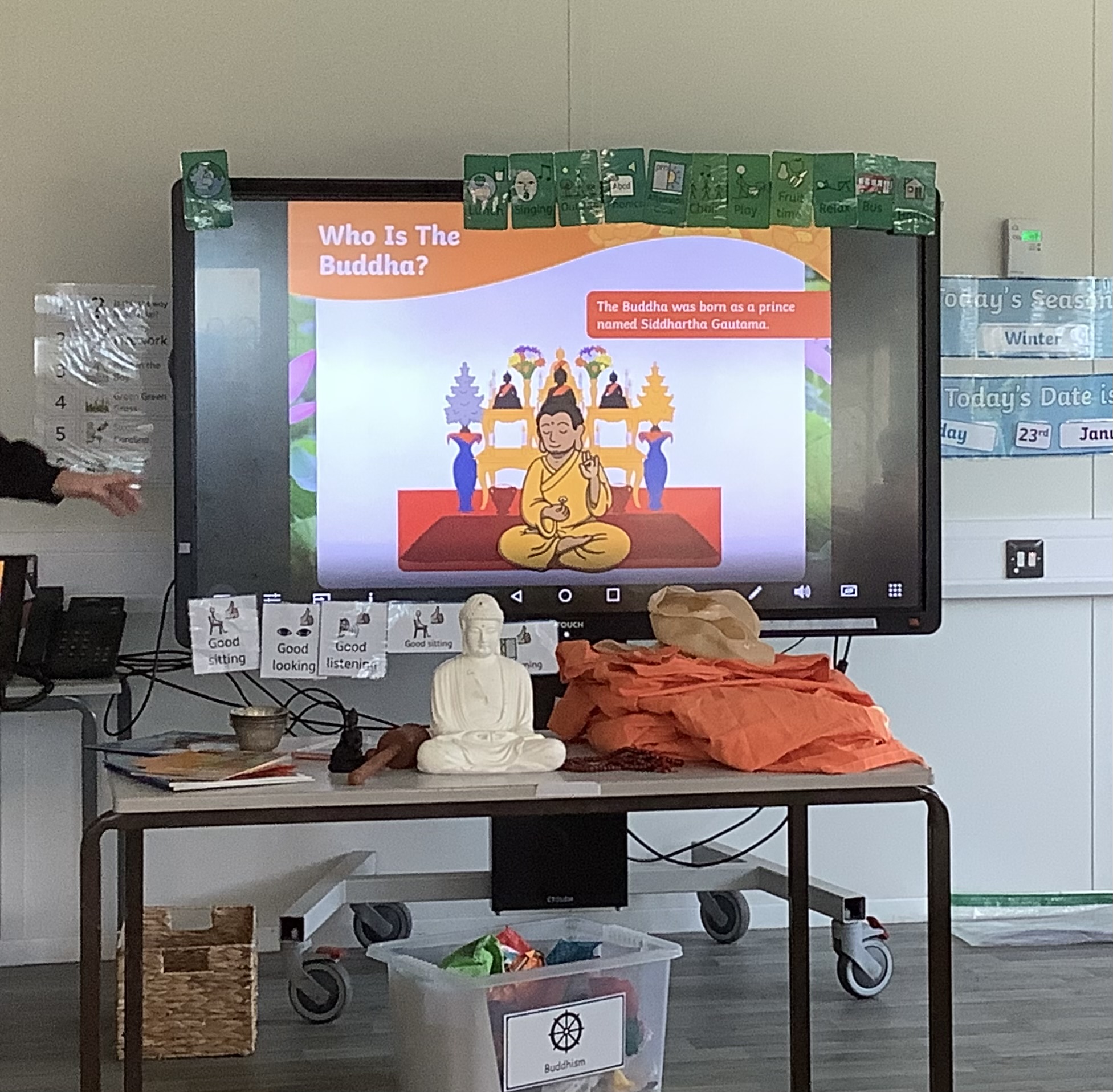 Image of Sycamore learn all about Buddhism in ‘World Religion Week’!