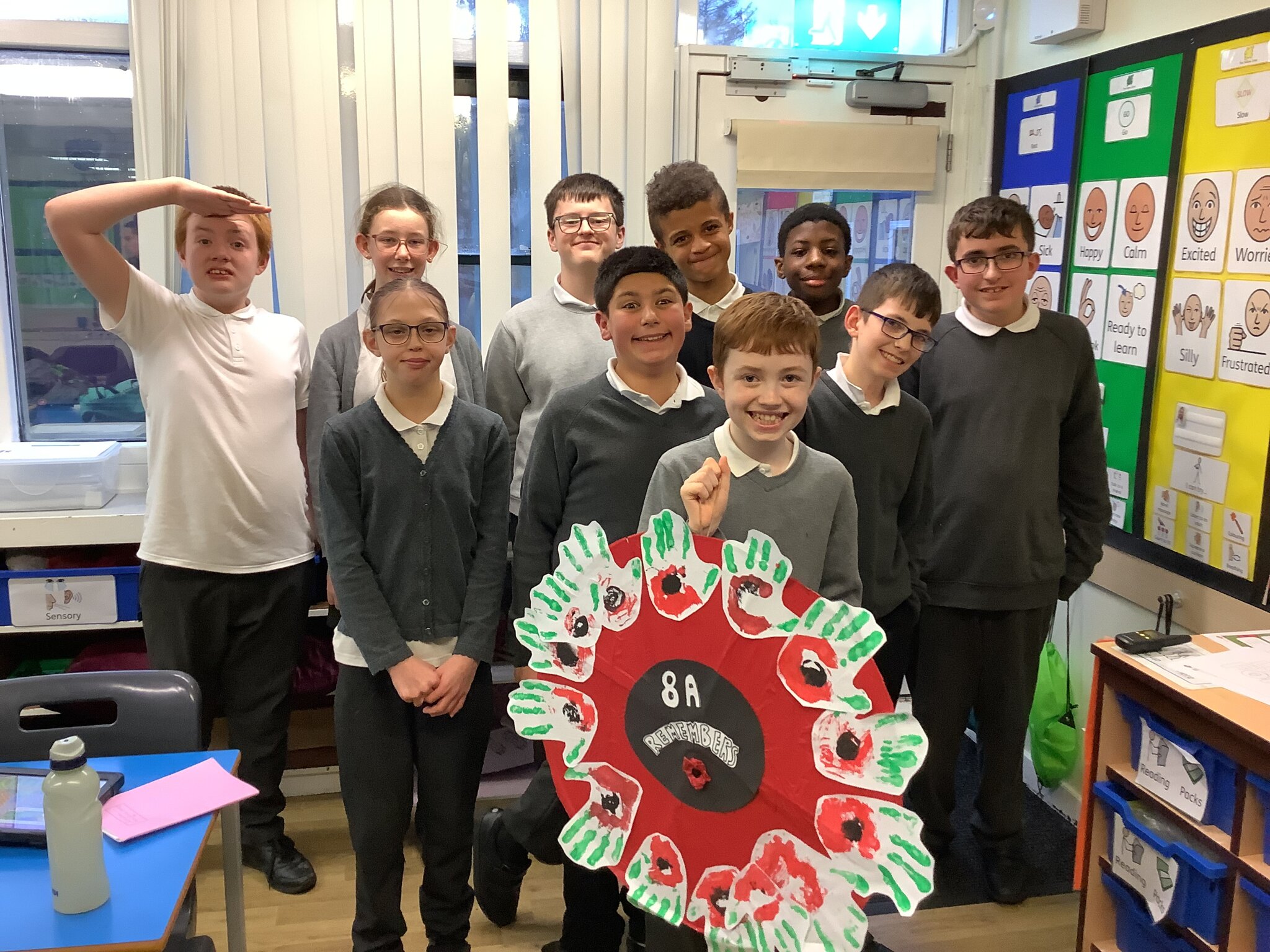 Image of Friendship week,Remembrance and marshmallow towers.