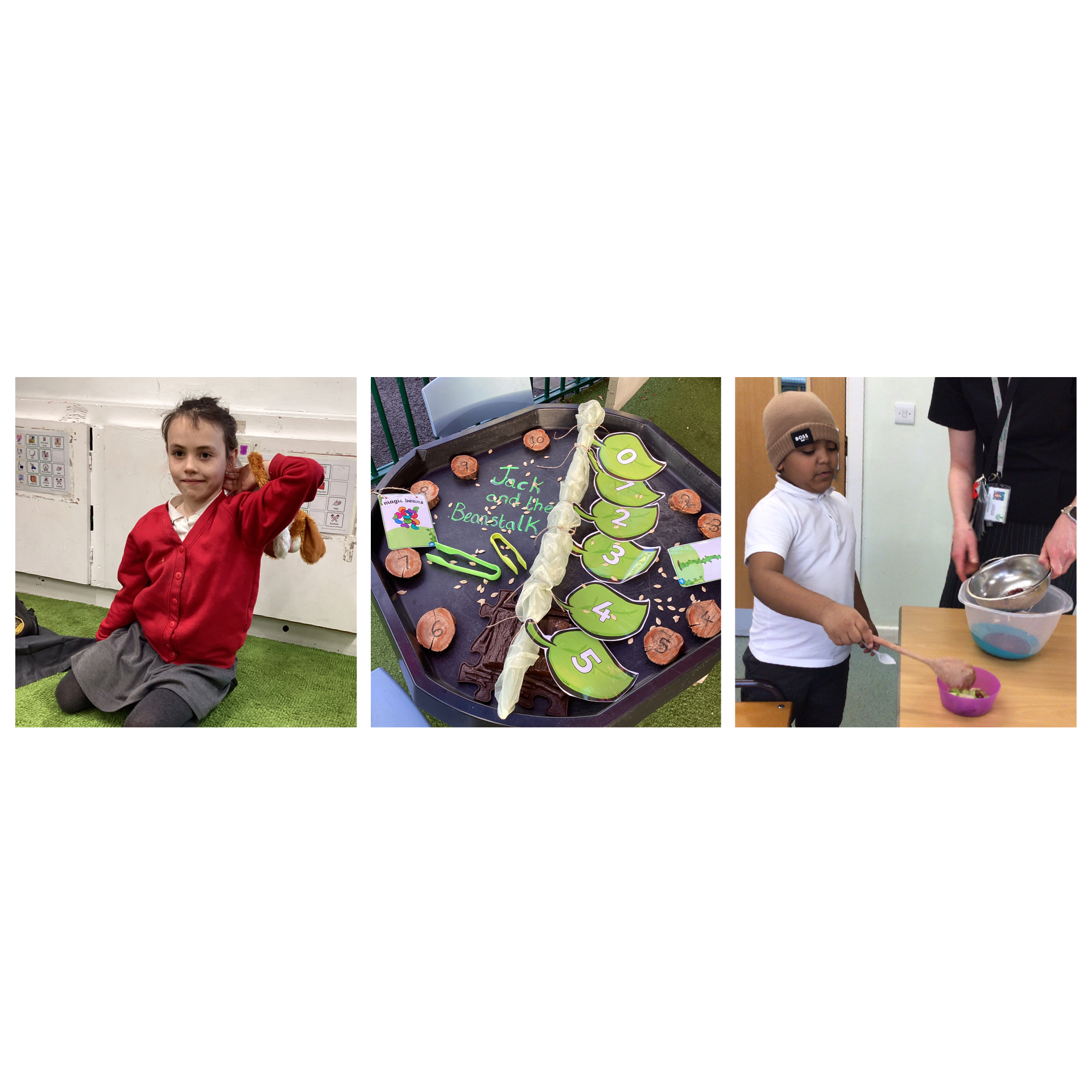 Image of Jack and the beanstalk in Chestnut class 2025-26