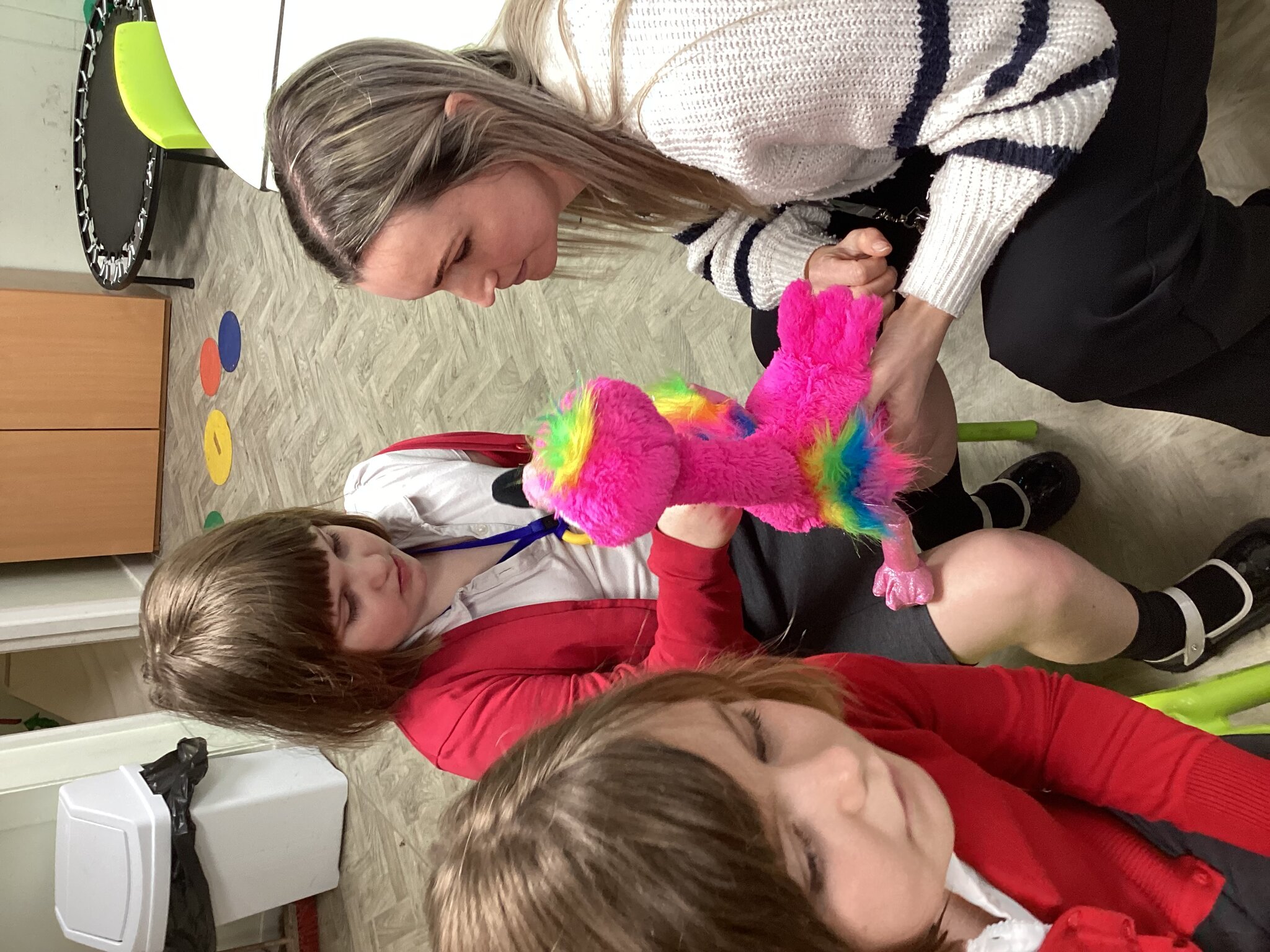 Image of Looking after poorly animals in Maple class!