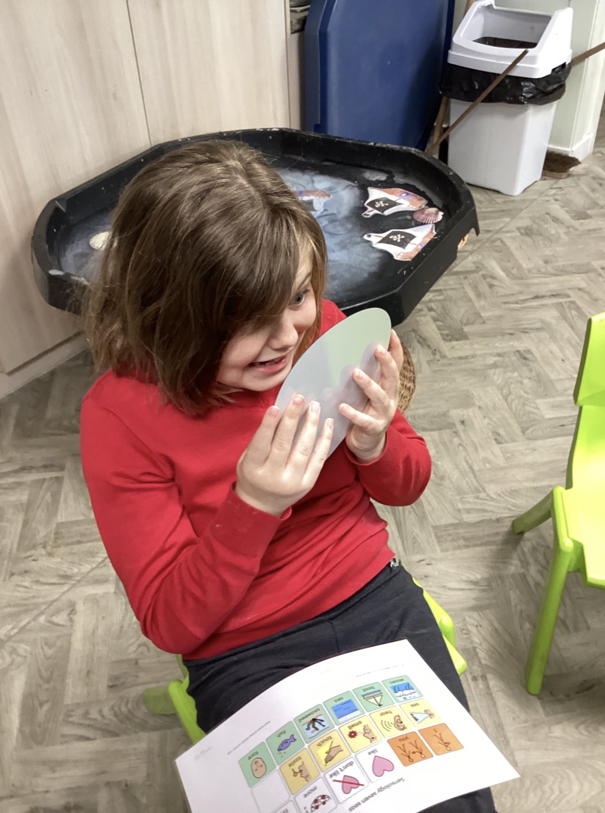 Image of Sensology fun in Maple class.