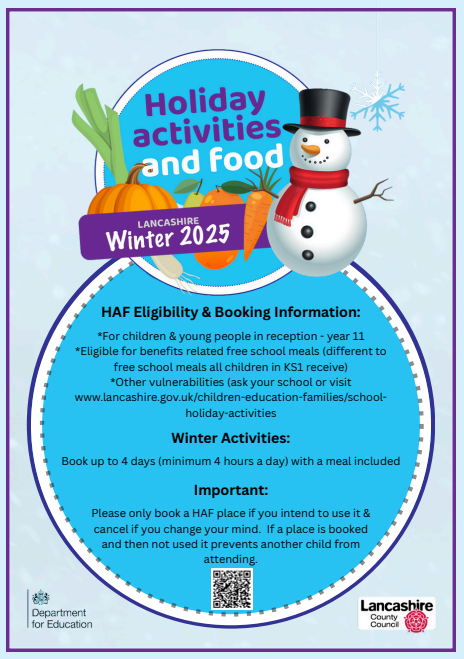 Image of HAF Eligibility & Booking Information  