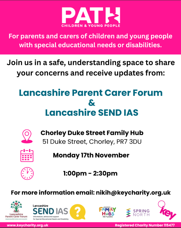 Image of Lancashire Parent Carer Forum & Lancashire SEND IAS