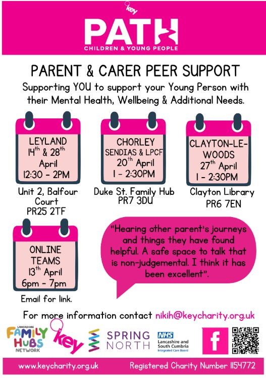 Image of Parent & Carer Peer Support