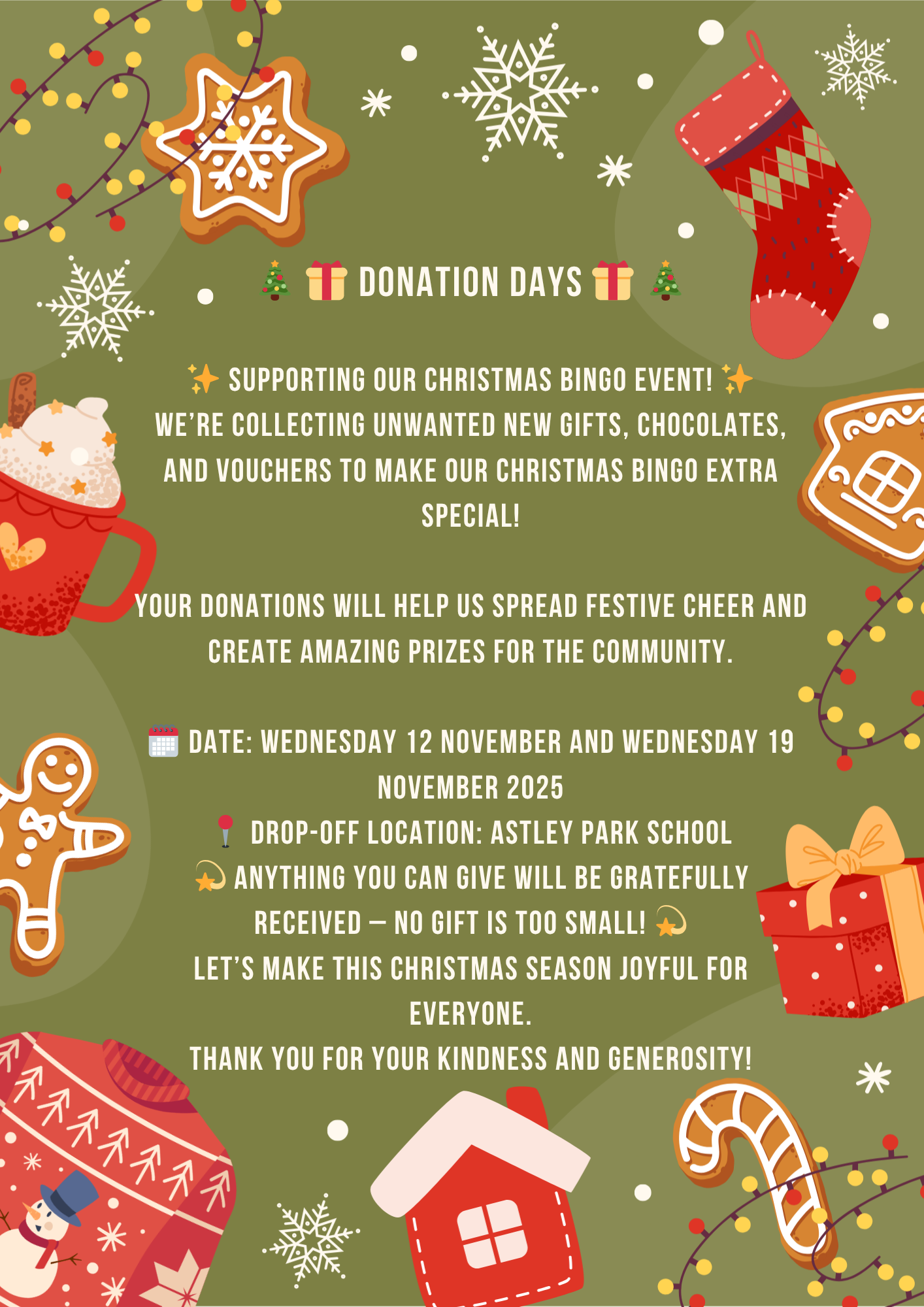 Image of Christmas Donation Days 