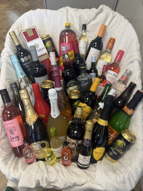 Image of Wheel Barrow Of Booze £3 A Ticket