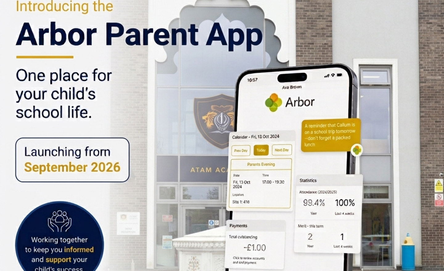 Image of Introducing the Arbor Parent App