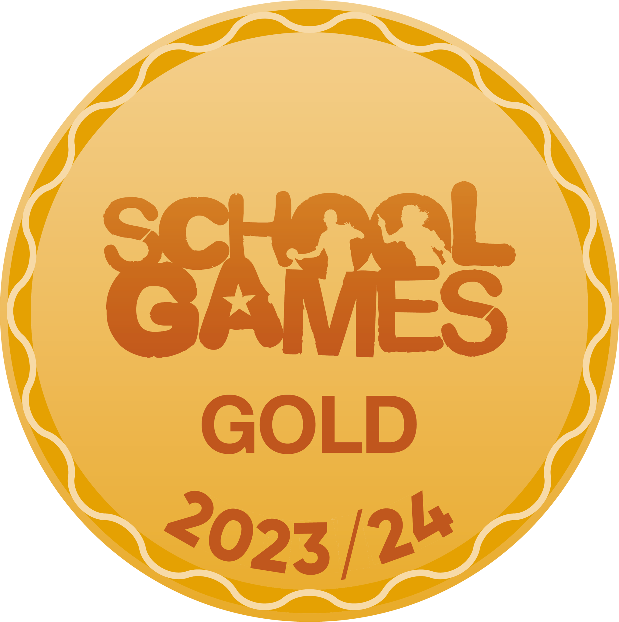 Image of 2023/2024... A successful year of Sport @ Badsley **GOLD AWARD**