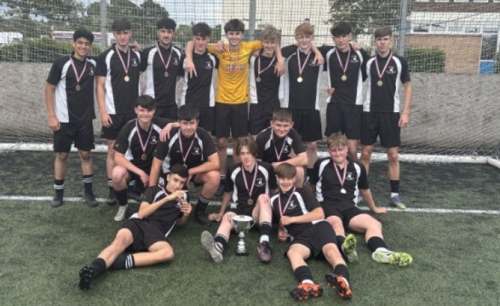 Image of Year 11 are South Ribble Plate Champions!