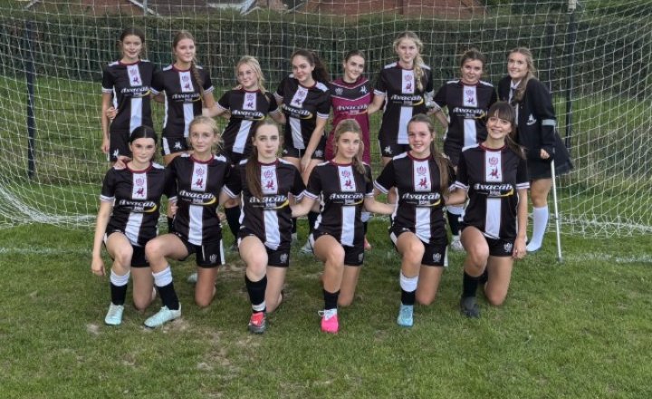 Image of U16 Girls' Football Team - National Cup Game