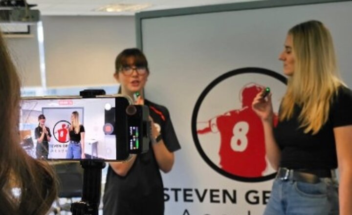 Image of Megan Secures a Place at Steven Gerrard Academy