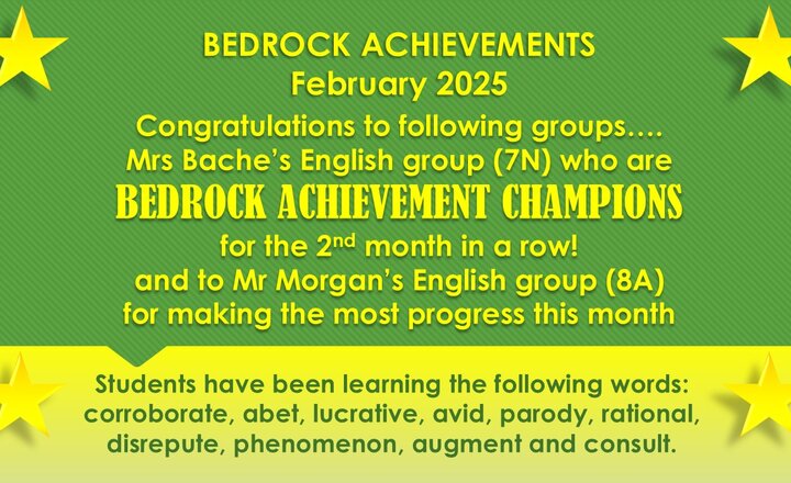 Image of Bedrock Achievements - February 2025