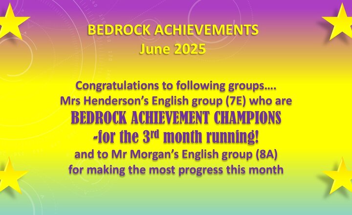 Image of Bedrock Achievements - June 2025