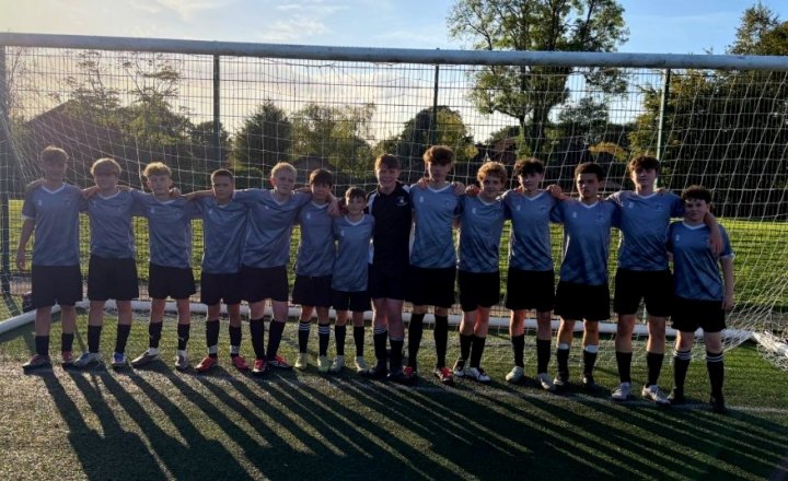 Image of Year 10 Football Team - A Winning Start!