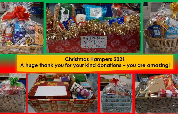 Image of Christmas Hampers 2021