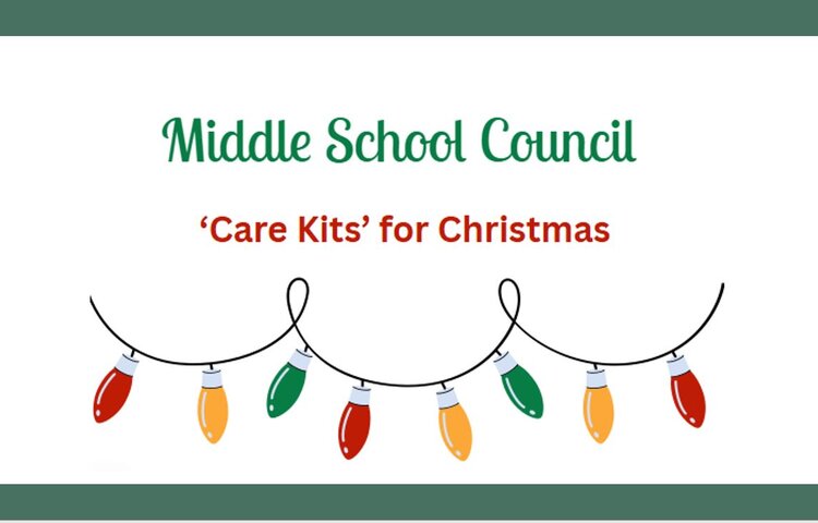 Image of Middle School Council 'Care Kits' for Christmas