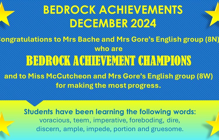 Image of Bedrock Achievements - December 2024