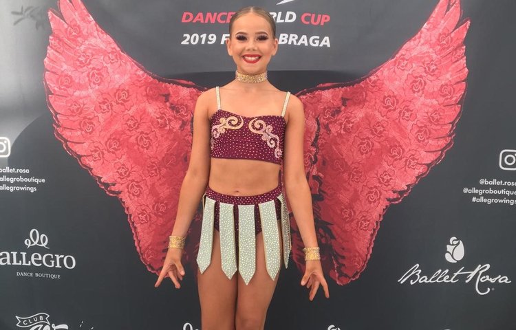Image of Dance World Cup Success for Phoebe