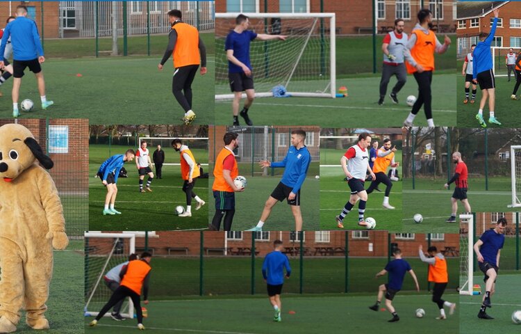 Image of Staff Football Friendly for Lancashire Mind