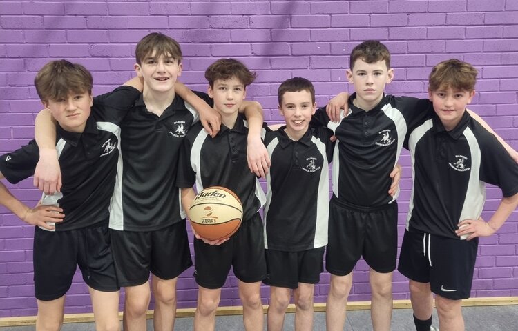 Image of U13s Basketball Team Success