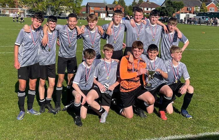 Image of Year 10 Boys are South Ribble Cup Champions