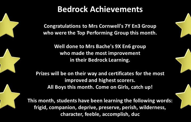 Image of Bedrock Achievements