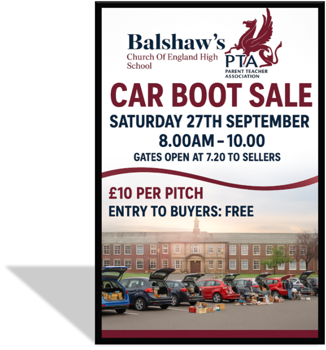 Image of Car Boot Sale - Saturday 27th September