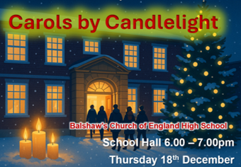 Image of Carols by Candlelight - Thursday 18th December - 6pm to 7pm