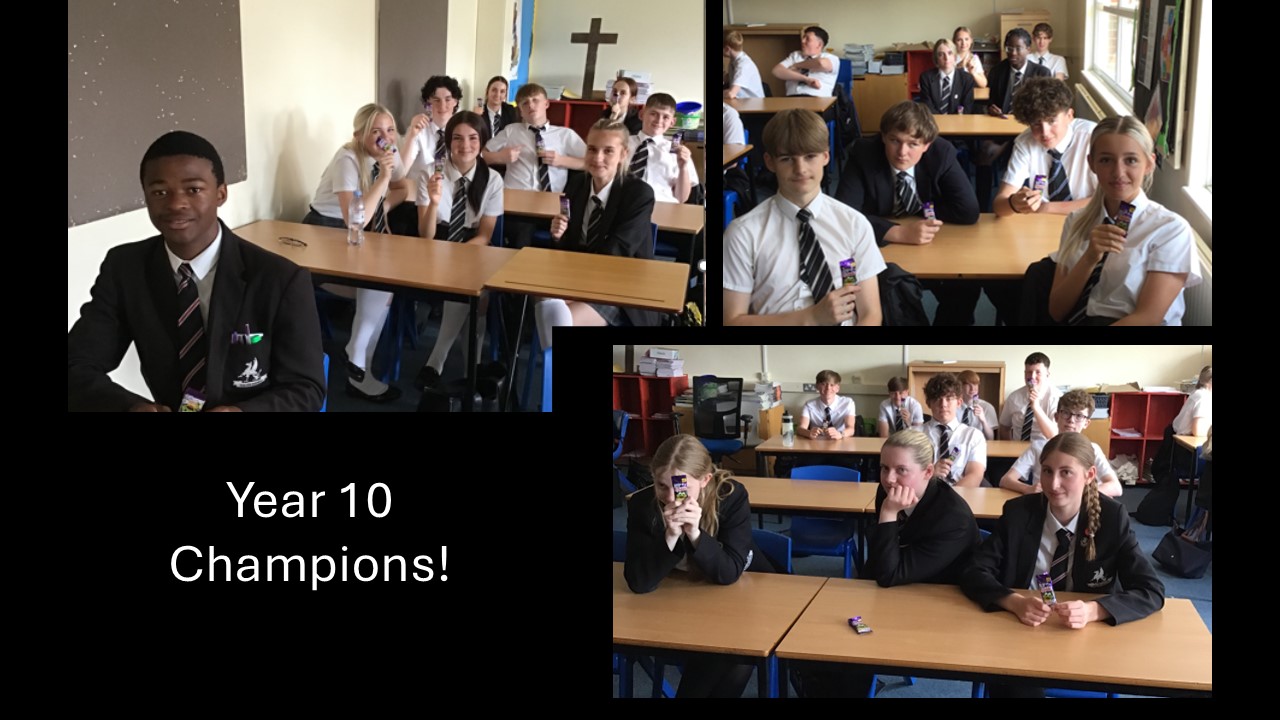Image of Year 10 Win the Educake Freddo Friday Competition!