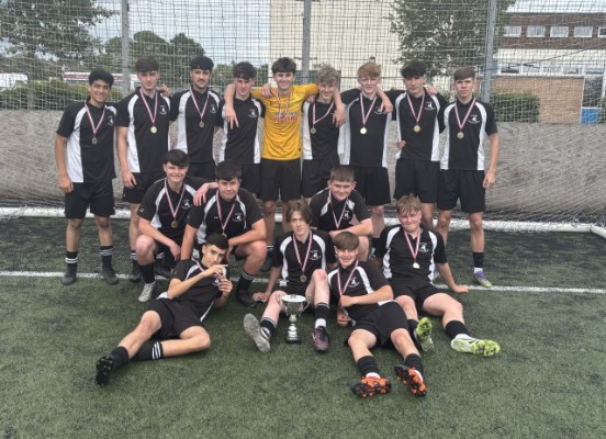 Image of Year 11 are South Ribble Plate Champions!