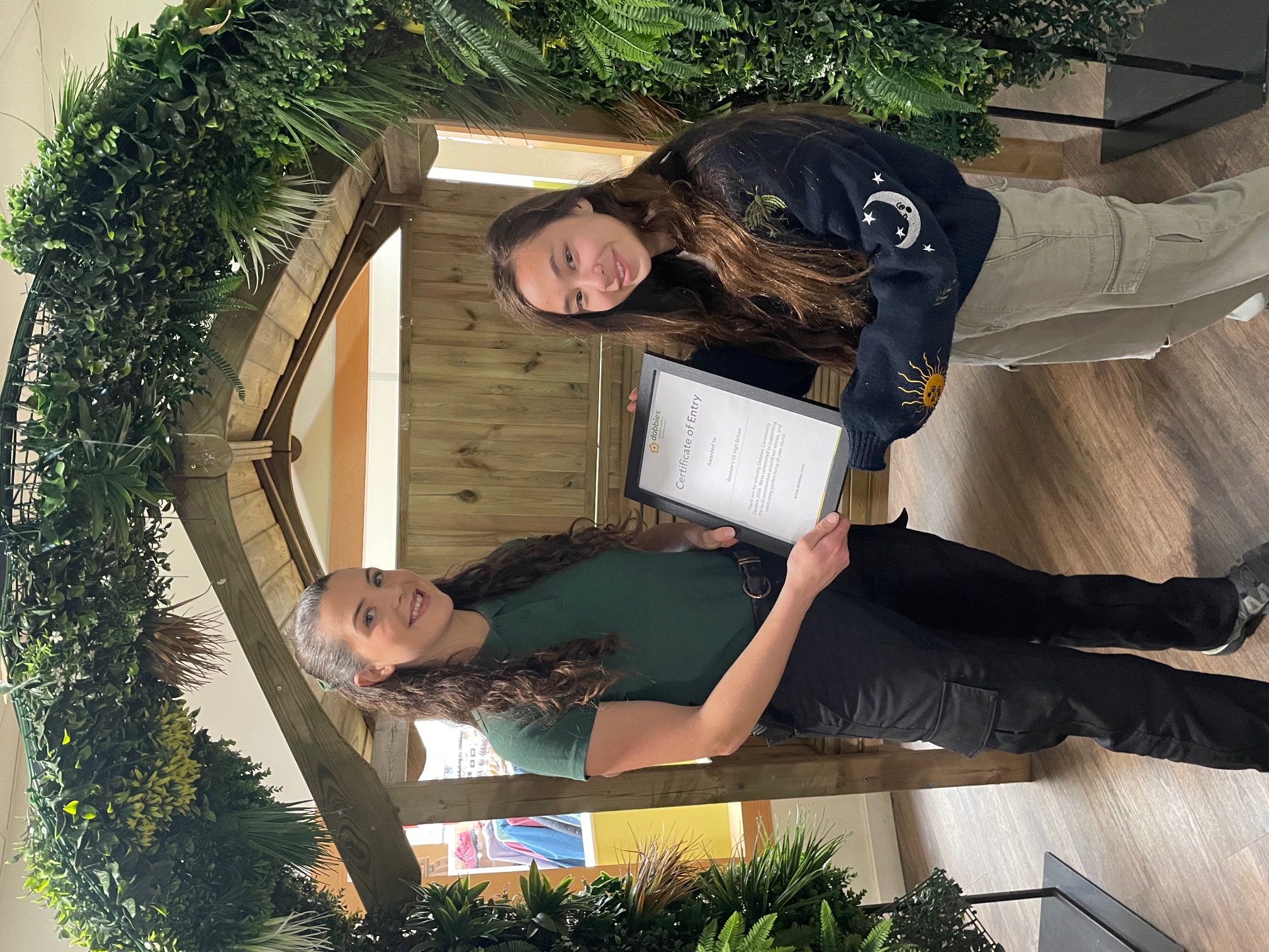 Image of Memorial Garden Funds Boosted by Dobbies!