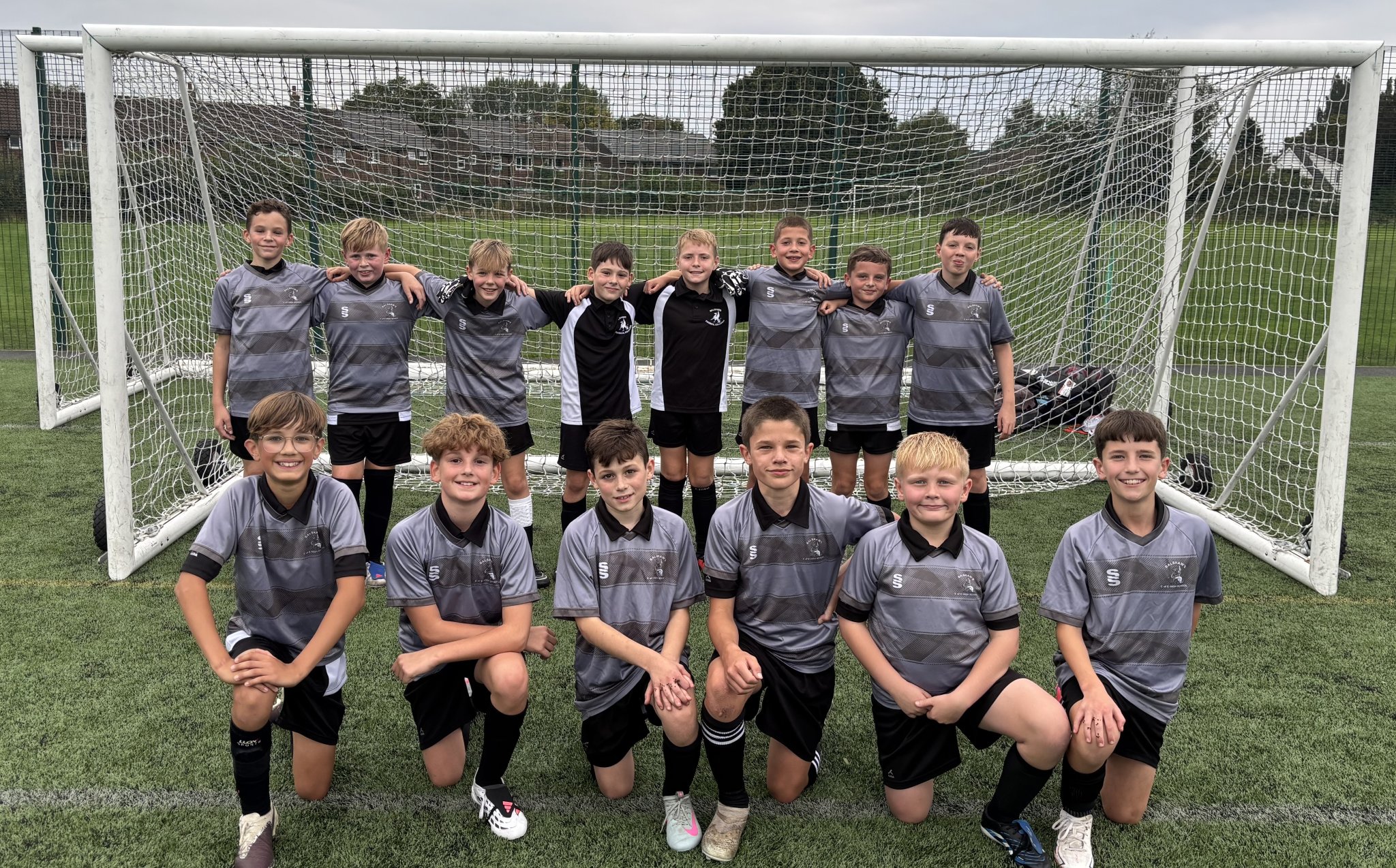 Image of Year 7 Boys' Football Team First League Match!