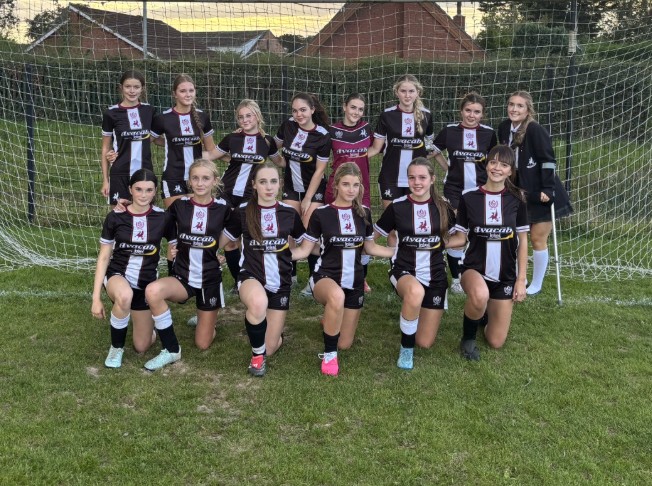 Image of U16 Girls' Football Team - National Cup Game