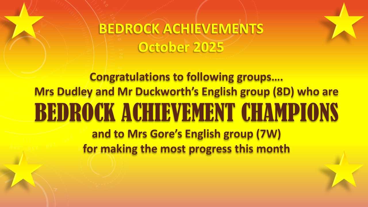 Image of Bedrock Achievements - October 2025