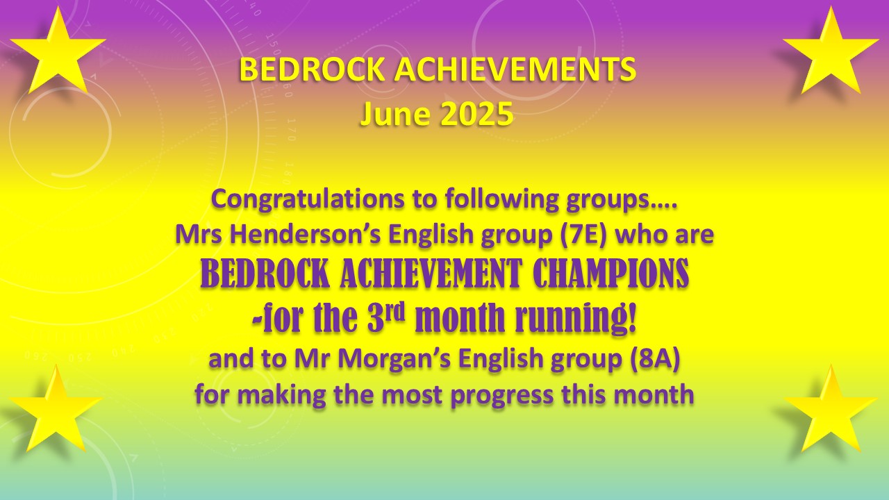 Image of Bedrock Achievements - June 2025