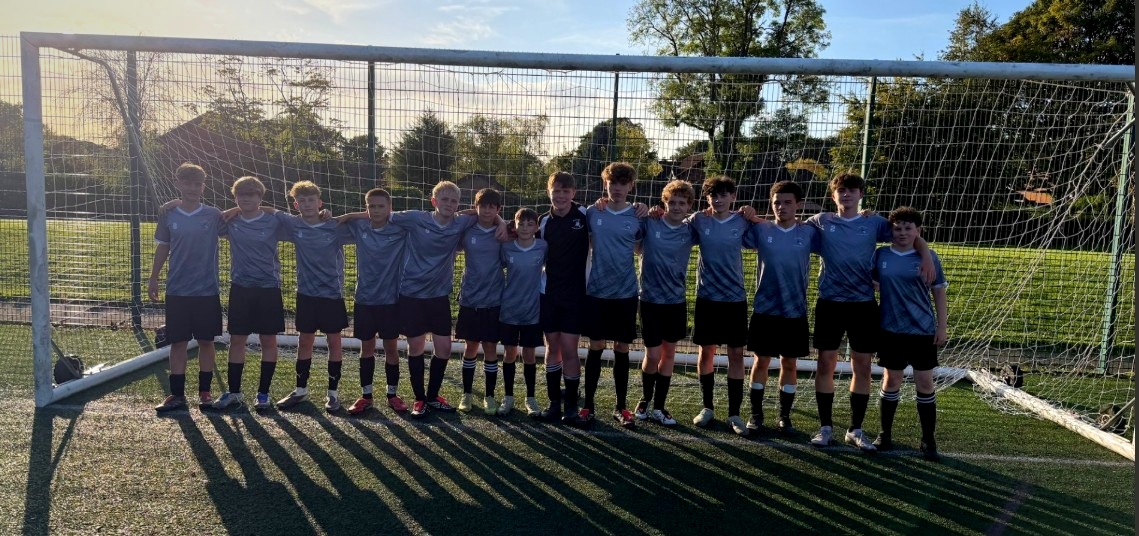 Image of Year 10 Football Team - A Winning Start!