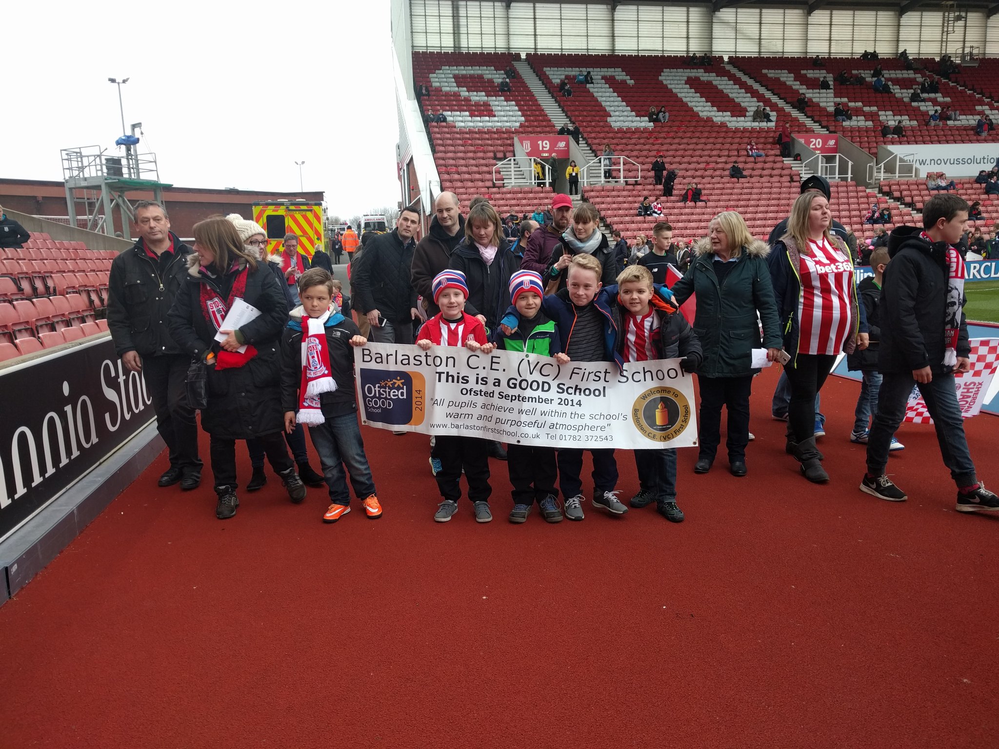 Image of Stoke City vs Southampton-we were there!