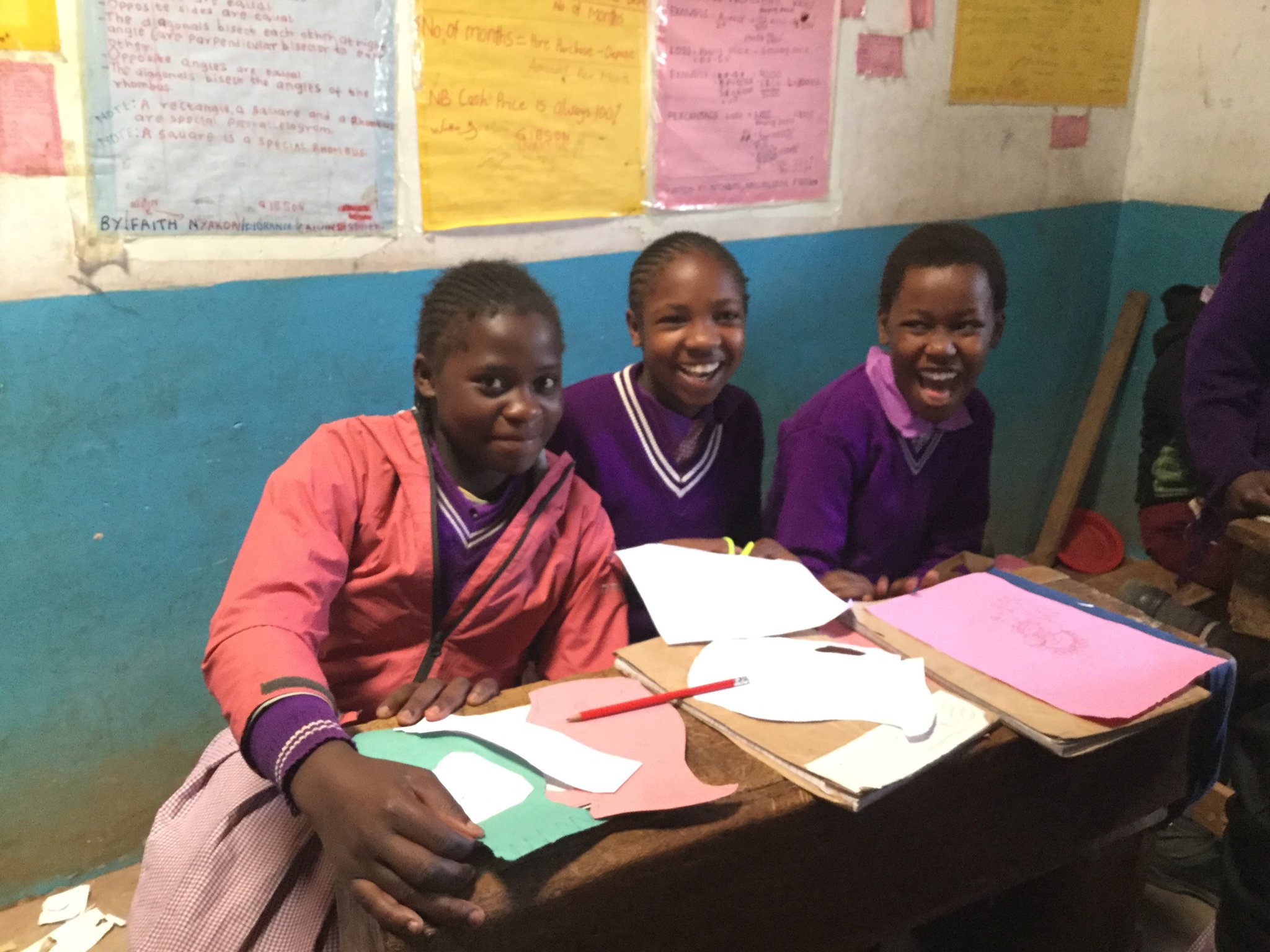 Image of Food Packing Event at School for Children in Kenya