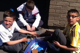Science in the sunshine!