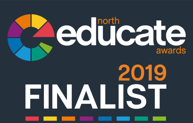 Image of Educate North Awards name College as finalist