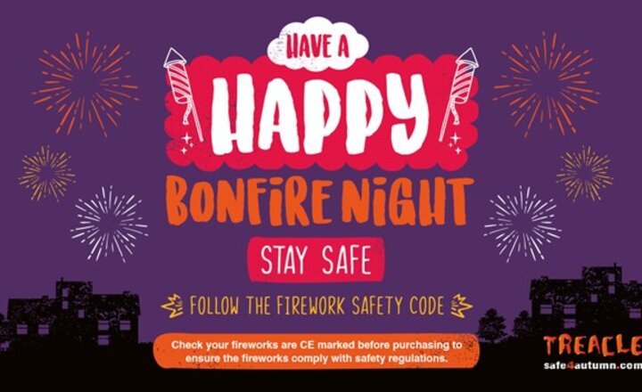 Image of Stay Safe this Bonfire Night & Win an iPad