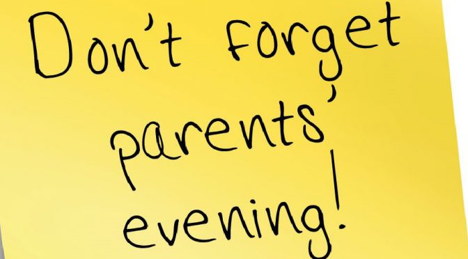 Image of Parents' Evening 25th & 26th of March