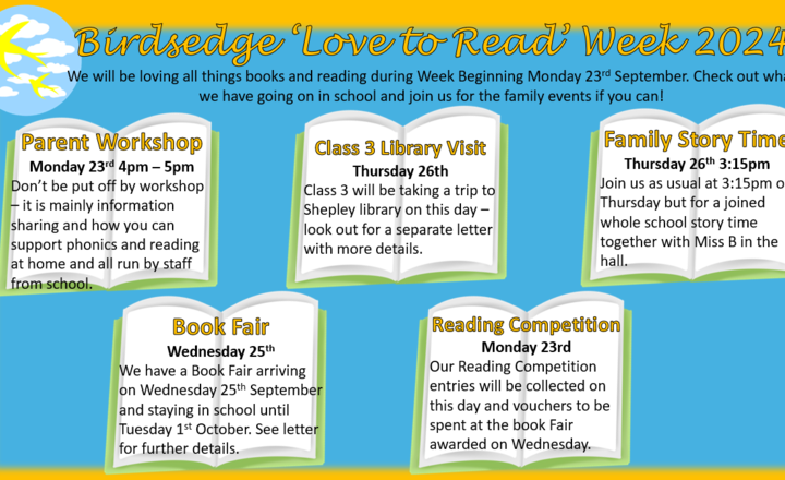 Image of Love to Read Week 2024