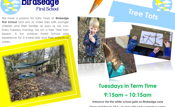 Image of Tree Tots Every Tuesday 9:15am - 10:15am
